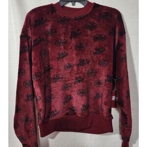 Dr pepper women's XS fleece sweatshirt